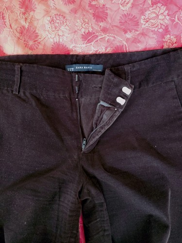 Braune damen cordhose zara - cordhose,