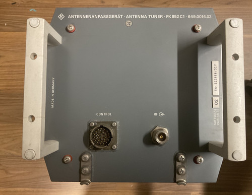 Rohde schwarz antenna tuner - &,