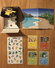 Pokemon 25th Anniversary McDonalds 2021 Komplett mit Karten und Zubehör 1x Holo