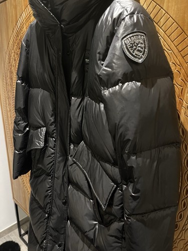 Blauer usa daunenmantel damen - blauer,