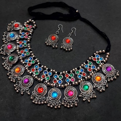Indianer perlen halsband - perlen,
