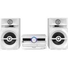 Panasonic SC-UX104EG-W Microanlage weiß CD Musiksystem mit 300 Watt Bluetooth