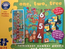 Puzzle aus festem Karton für Kinder ab 3 Jahren, 20 Teile