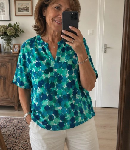 Erfo damen bluse tunika - bluse,