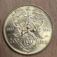 200 Lire Italien Sondermünze