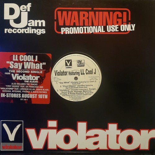 Violator say what first - -,