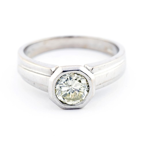 01229 certified 18k gold ring - gold,