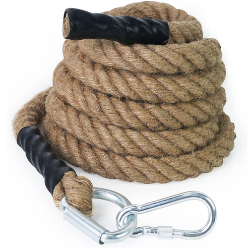Kletterseil mit karabiner - kletterseil,