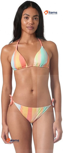 Arena damen water print - water, string