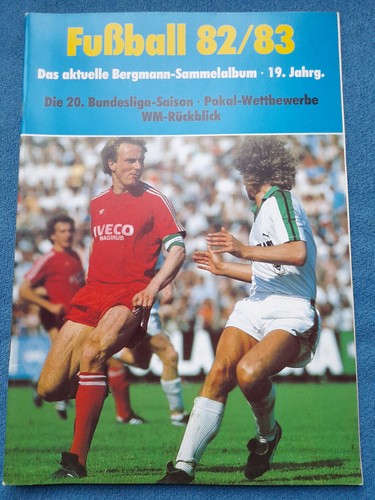 Bergmann fußball 83 - bergmann, 82/83