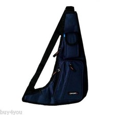 Crossbag Brusttasche Bauchtasche Tasche Sporttasche Reise Freizeittasche Blau