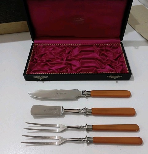 Vintage tranchierbesteck set - vintage,