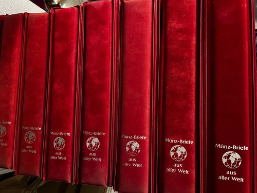 10x münzbrief numisbrief aus - numisbrief,