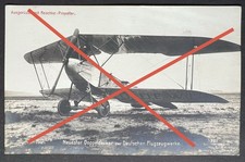 Sanke Nr. 265 Foto-AK ~ Reschke Propeller Neuest. Doppeldecker Dt. Flugzeugwerke