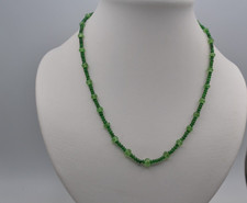 Tsavorit Halskette mit