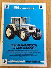 Lamborghini 135 formula Prospekt Traktor tractor brochure  24