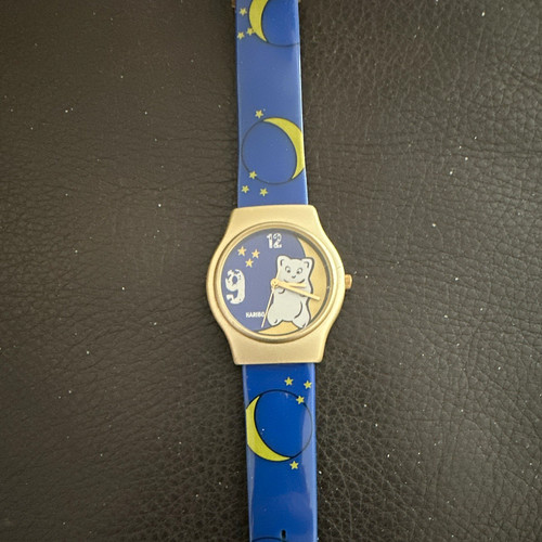 Haribo armbanduhr analog - armbanduhr, blau
