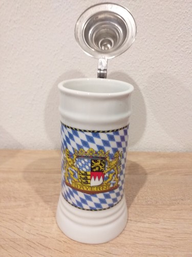 Porzellan bierseidel - 0,5l,
