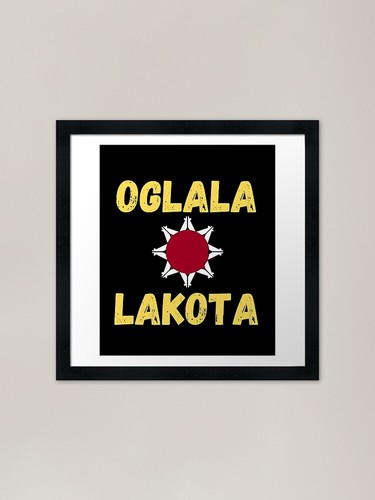 Oglala lakota sioux flagge - oglala,