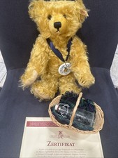 Steiff Club-Edition 97/98 420108 Picknick-Bär gold-blond wie neu 🐻🐻