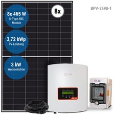 3,72 kWp Aiko Solar PV-Anlage