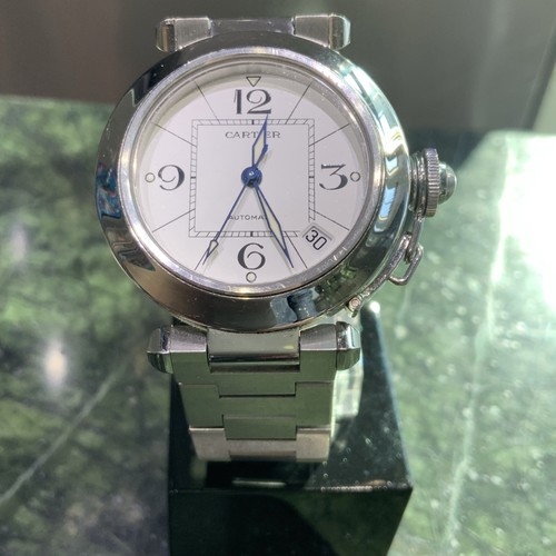 Cartier pasha uhr stahl - cartier,