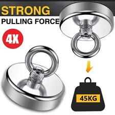 4x Neodym Magnet Karabiner