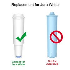 2er / 4er / 6er Wasserfilter für Jura Impressa E10, E25, E30, E40, E45, E50, E60