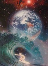 PLANETEN POSTER SPACE SURFER