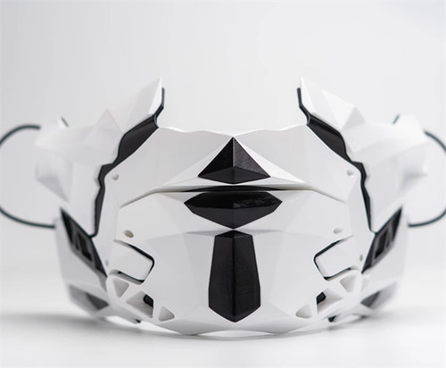 Diy cyberpunk half face mask - cyberpunk, half-face