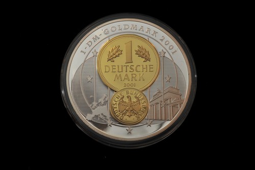 Goldmark 2001 medaille - 1-dm-goldmark,