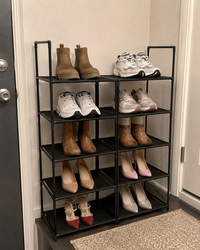 Schuhregal ebenen schmal - ebenen,