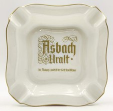 Asbach Uralt Aschenbecher Thomasn Marktredwitz Porzellan Vintage - Top Zustand