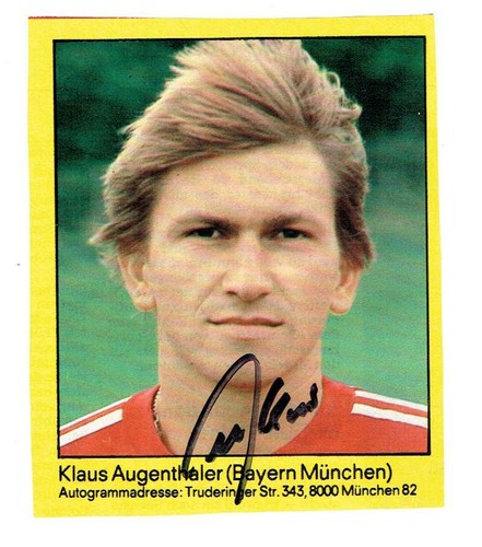 Klaus augenthaler kicker bild - klaus,