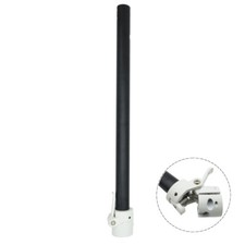 Schwarze Lenksäule weiße