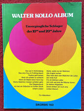 Walter Kollo Album, Schlager der 1910er und 1920er Jahre, rar!