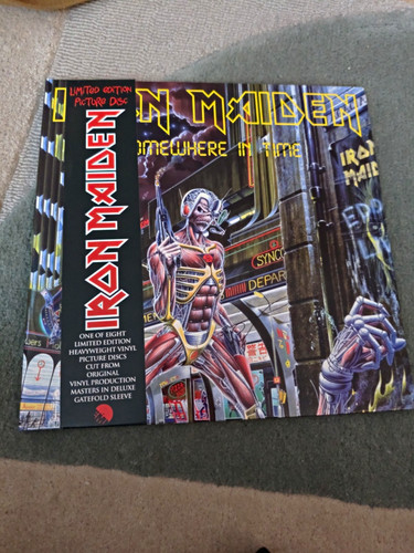 Iron maiden somewhere time - iron,