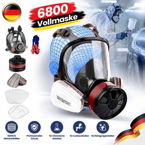 6800 vollmaske mit - vollmaske, filter
