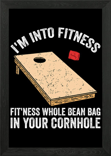 Cornhole player sitzsack - cornhole,
