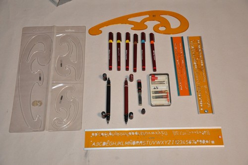 Konvolut rotring isograph - konvolut,