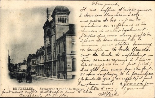 Judaika brüssel synagoge - judaika,