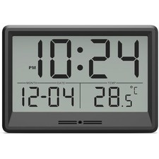 Digitale wanduhr - digitale,