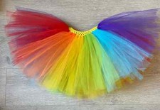 Helles Regenbogen Tutu