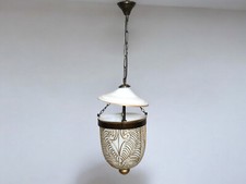 Orient Kolonialstil  Glas Decken Hängelampe lampe 1001-Nacht Weiß 24/5