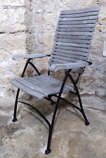 * Garpa Fontenay Recliner Teak * Sessel mit Armlehnen * Hohe Lehne * Stuhl *