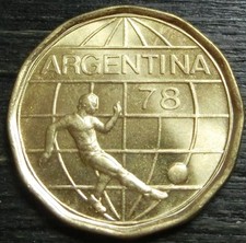 Argentinien  50  Pesos  1978  Fußball WM ´78  xf/unc