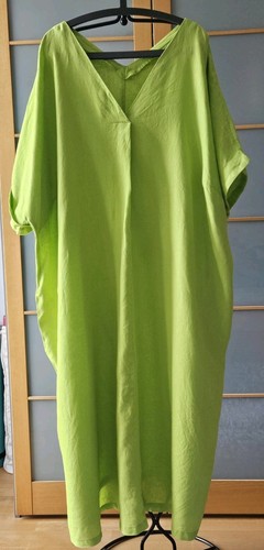 Leinen kaftankleid maxikleid - leinen-kaftankleid,