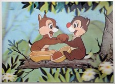 DISNEY Hologramm-Postkarte, CHIP & CHOP PK-283 , Zustand 0