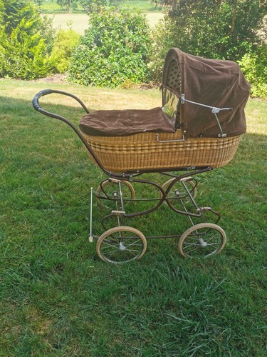 Korb kinderwagen braun - korb,