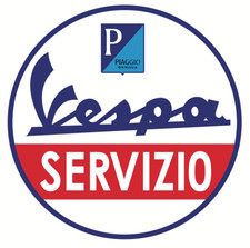 15cm øaufkleber vespa - øaufkleber, "vespa